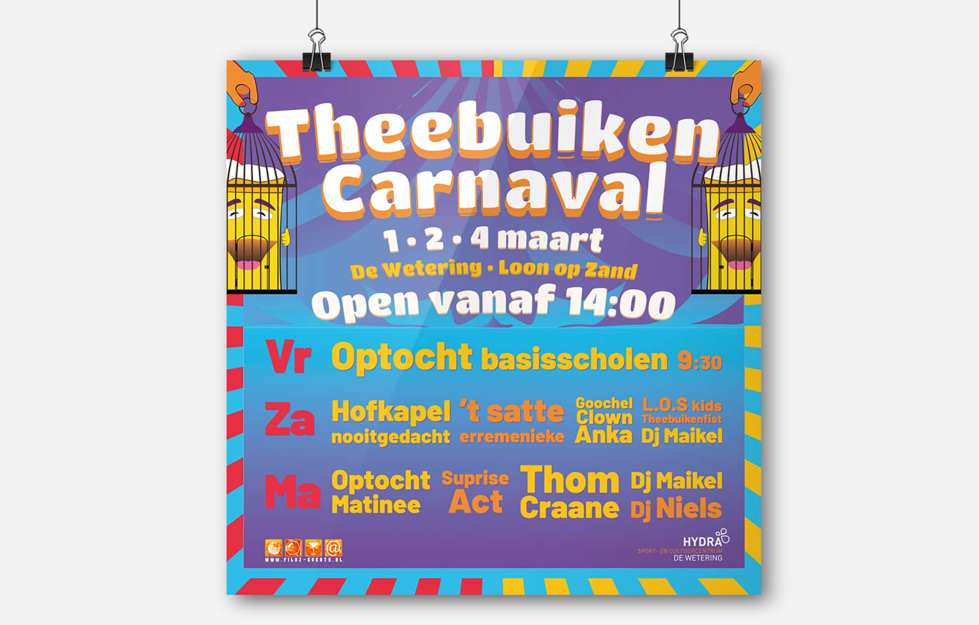 Banner carnaval 2019 carnaval Loon op Zand