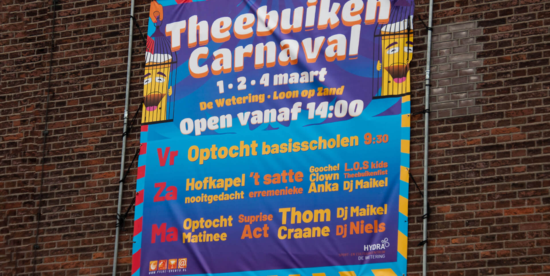 Banner carnaval De Wetering